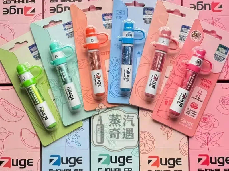 ZUGE E-Inhaler草本電子鼻通 6種香氣通鼻器 日常清新鼻吸用品 ZUGE專賣店現貨