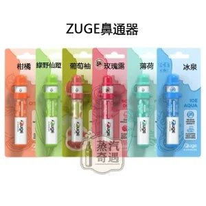 ZUGE E-Inhaler草本電子鼻通 6種香氣通鼻器 日常清新鼻吸用品 ZUGE專賣店現貨
